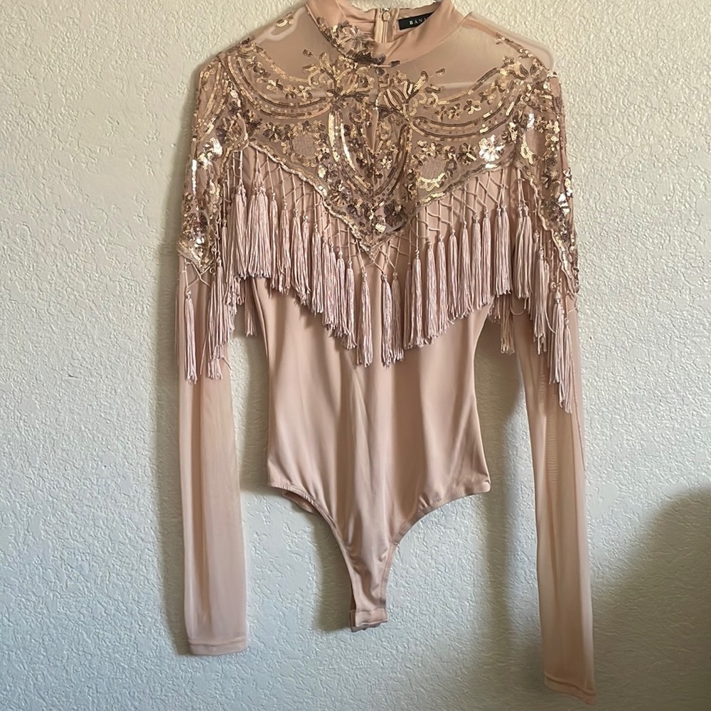 Sequins bodysuit